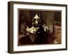 The Dinner, 1868-9-Claude Monet-Framed Giclee Print