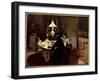 The Dinner, 1868-9-Claude Monet-Framed Giclee Print