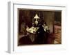 The Dinner, 1868-9-Claude Monet-Framed Giclee Print