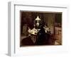 The Dinner, 1868-9-Claude Monet-Framed Giclee Print