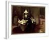 The Dinner, 1868-9-Claude Monet-Framed Giclee Print