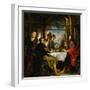 The Dinner at Emmaus-Peter Paul Rubens-Framed Giclee Print