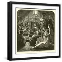 The Dinner at Mr Yoshida's-null-Framed Giclee Print