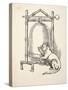 The Dinner Bell, from A Hundred Anecdotes of Animals, Pub. 1924 (Engraving)-Percy James Billinghurst-Stretched Canvas