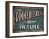 The Dinner Bell-Luke Stockdale-Framed Art Print