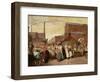 The Dinner Hour, Wigan, 1874-Eyre Crowe-Framed Giclee Print