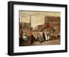 The Dinner Hour, Wigan, 1874-Eyre Crowe-Framed Giclee Print