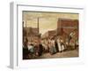 The Dinner Hour, Wigan, 1874-Eyre Crowe-Framed Giclee Print
