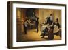 The Dinner Party, 1837-Ferencz Paczka-Framed Giclee Print