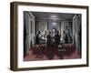 THE DINNER PARTY, 1988,-PJ Crook-Framed Giclee Print