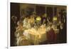 The Dinner Party-Jules-Alexandre Grün-Framed Art Print