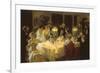 The Dinner Party-Jules-Alexandre Grün-Framed Art Print