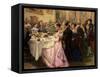 The Dinner Party-Sir Henry Cole-Framed Stretched Canvas