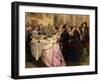 The Dinner Party-Sir Henry Cole-Framed Giclee Print