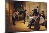 The Dinner Party-Ferenc Paczka-Mounted Giclee Print