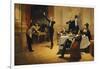 The Dinner Party-Ferencz Paczka-Framed Giclee Print