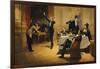 The Dinner Party-Ferencz Paczka-Framed Giclee Print