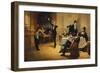 The Dinner Party-Ferencz Paczka-Framed Premium Giclee Print