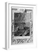 The Dioscuri (Castor and Pollu) Protect a Ship, 1733-Bernard Picart-Framed Giclee Print
