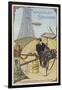 The Dirigible Airships of Alberto Santos-Dumont, 1898-1901-null-Framed Giclee Print