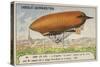 The Dirigible Le Jaune-null-Stretched Canvas