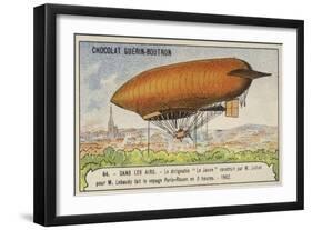 The Dirigible Le Jaune-null-Framed Giclee Print