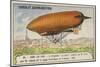 The Dirigible Le Jaune-null-Mounted Giclee Print