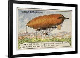 The Dirigible Le Jaune-null-Framed Giclee Print