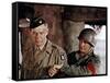 THE DIRTY DOZEN, 1967 directed by ROBERT ALDRICH Robert Ryan and Charles Bronson (photo)-null-Framed Stretched Canvas