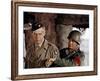THE DIRTY DOZEN, 1967 directed by ROBERT ALDRICH Robert Ryan and Charles Bronson (photo)-null-Framed Photo