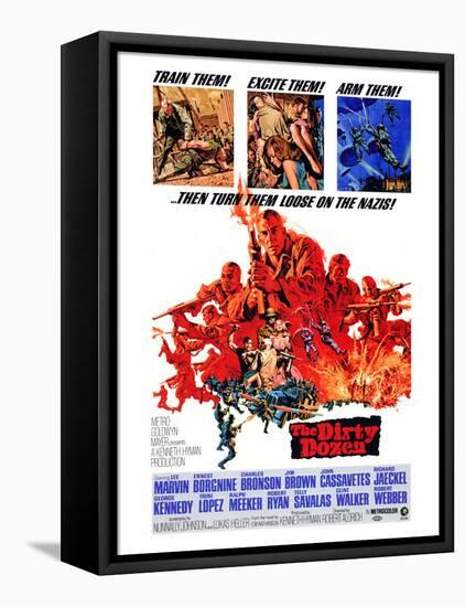 The Dirty Dozen, 1967-null-Framed Stretched Canvas