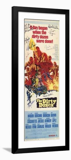 The Dirty Dozen, 1967-null-Framed Art Print