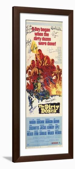 The Dirty Dozen, 1967-null-Framed Premium Giclee Print