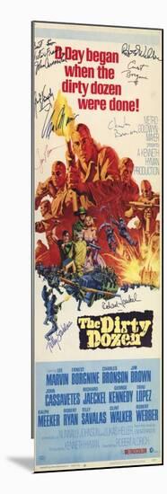 The Dirty Dozen, 1967-null-Mounted Premium Giclee Print