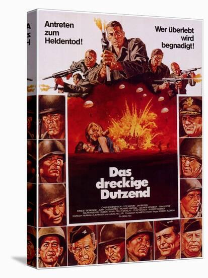 The Dirty Dozen, 1967-null-Stretched Canvas