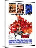 The Dirty Dozen, 1967-null-Mounted Poster