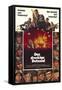 The Dirty Dozen, German Movie Poster, 1967-null-Framed Stretched Canvas