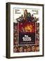 The Dirty Dozen, German Movie Poster, 1967-null-Framed Art Print