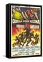 The Dirty Dozen, Italian Movie Poster, 1967-null-Framed Stretched Canvas