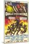 The Dirty Dozen, Italian Movie Poster, 1967-null-Mounted Art Print