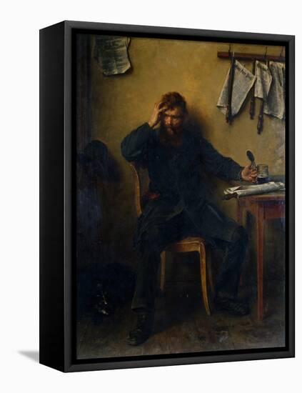 The Disaffected, 1877-Ludwig Knaus-Framed Stretched Canvas