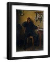 The Disaffected, 1877-Ludwig Knaus-Framed Giclee Print