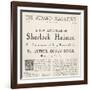 The Disappearance of Lady Frances Carfax Title Page of the Strand Magazine-null-Framed Art Print