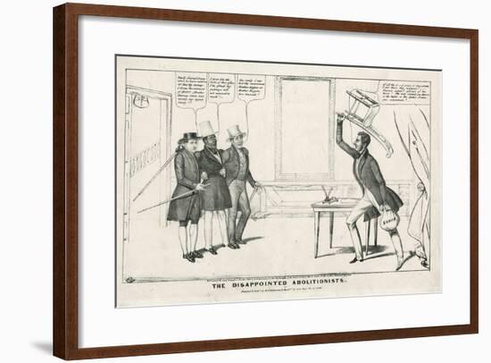 The Disappointed Abolitionists, 1838-Henry R. Robinson-Framed Giclee Print