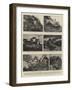 The Disaster at Darjeeling, in the Track of the Cyclone-null-Framed Giclee Print