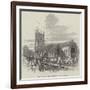 The Disaster at Dungeness, Lydd Church-null-Framed Giclee Print