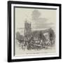 The Disaster at Dungeness, Lydd Church-null-Framed Giclee Print