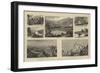 The Disaster at Naini Tal, Views of the District Where the Landslip Took Place-null-Framed Giclee Print