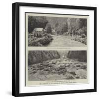 The Disaster at St Gervais, in Savoy, Near Mont Blanc-null-Framed Giclee Print