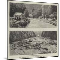 The Disaster at St Gervais, in Savoy, Near Mont Blanc-null-Mounted Giclee Print